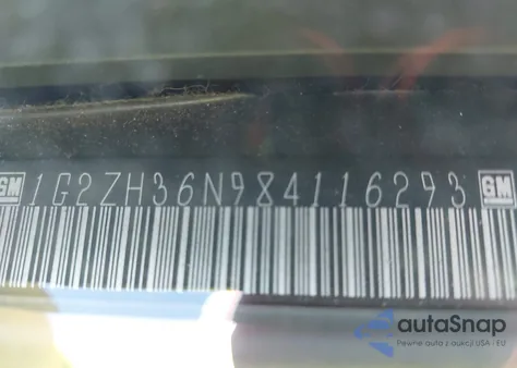 2008 Pontiac G6 Gt из США, поврежденный, VIN 1G2ZH36N984116293